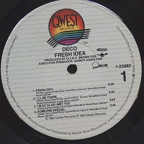 Deco (2) : Fresh Idea (LP, Album)
