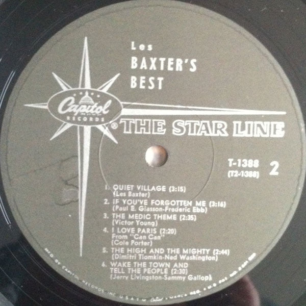 Les Baxter : Baxter's Best (LP, Comp, Mono, RE)