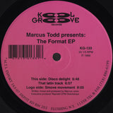 Marcus Todd : The Format EP (12", EP)
