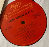 Sarah Vaughan : Sarah Vaughan In Hi-Fi (LP, Album, RE)