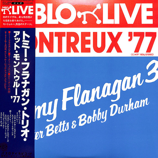 Tommy Flanagan Trio : Montreux '77 (LP, Album)