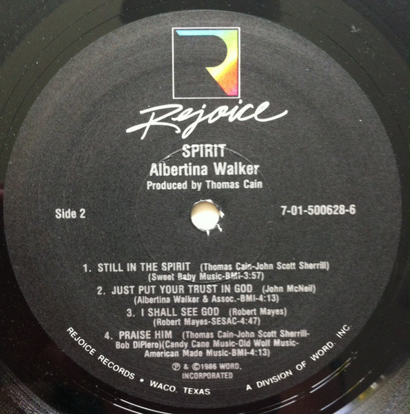 Albertina Walker : Spirit (LP, Album)
