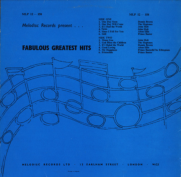Various : Jamaica's Greatest (LP, Comp, RE)