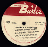 Various : Jamaica's Greatest (LP, Comp, RE)
