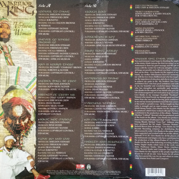 Warrior King : Virtuous Woman (LP, Album)