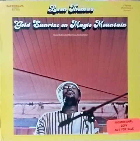 Leon Thomas : Gold Sunrise On Magic Mountain (LP, Album, Promo)
