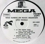 Leon Thomas : Gold Sunrise On Magic Mountain (LP, Album, Promo)