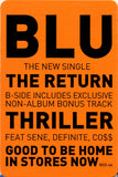 Blu (2) X Bombay* : The Return (12")
