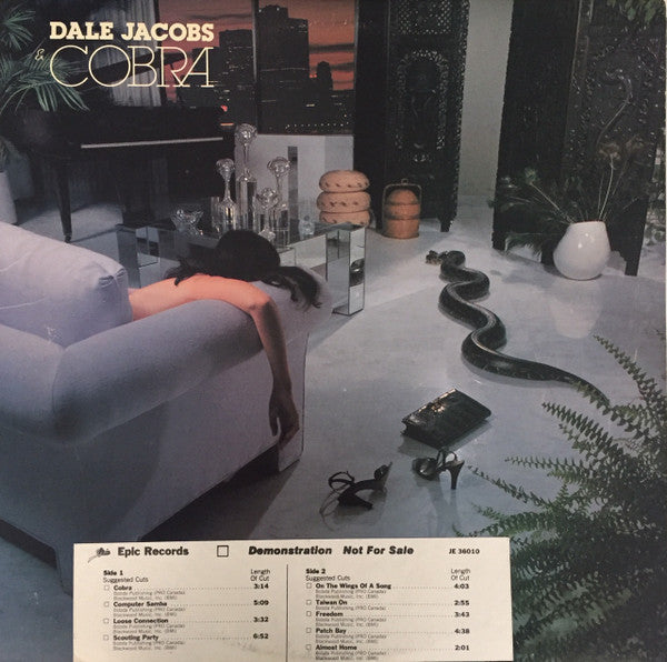 Dale Jacobs & Cobra : Dale Jacobs & Cobra (LP, Album, Promo)