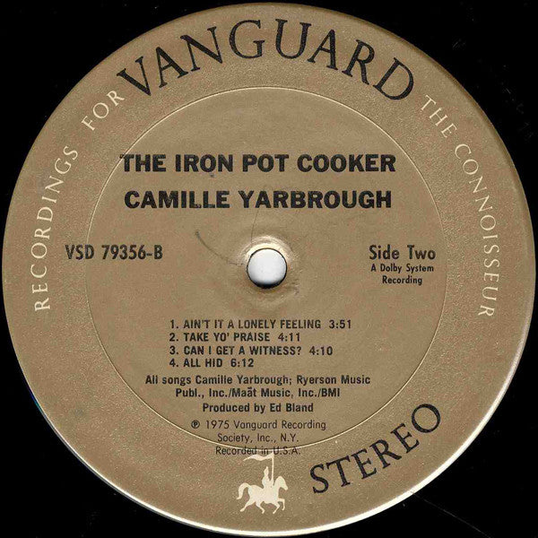 Camille Yarbrough : The Iron Pot Cooker (LP, Album)