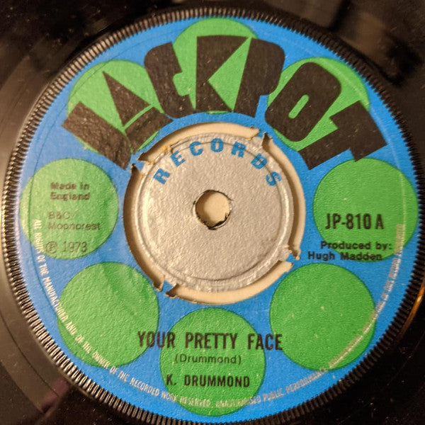 Keble Drummond : Your Pretty Face (7", Single)