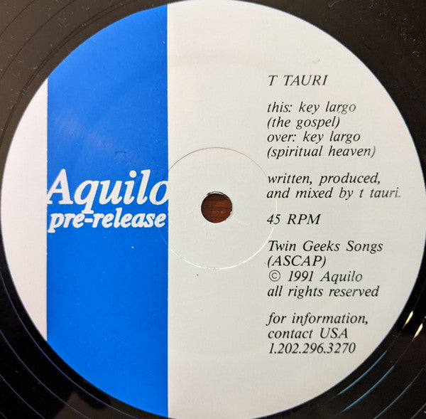 T Tauri : Key Largo (12", Pre)