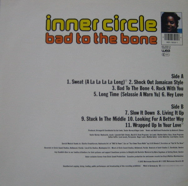 Inner Circle : Bad To The Bone (LP, Album)