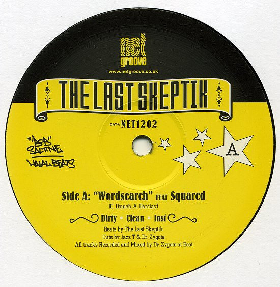 The Last Skeptik : Wordsearch / Prior To The Present (12")