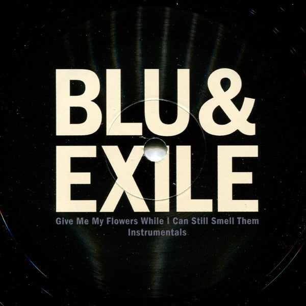 Blu & Exile : Give Me My Flowers While I Can Still Smell Them Instrumentals (2xLP, Album, Ltd)
