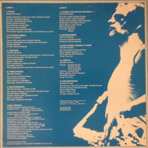 Nivaldo Ornelas : Viagem Através De Um Sonho (LP, Album)