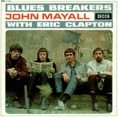 John Mayall With Eric Clapton : Blues Breakers (LP, Album, Mono, Unb)