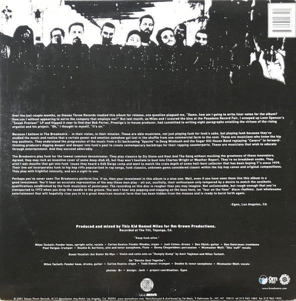 Breakestra : The Live Mix Part 2 (2xLP, Album, Mixed)