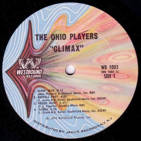Ohio Players : Climax (LP, Album, Gat)