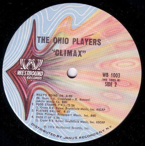 Ohio Players : Climax (LP, Album, Gat)