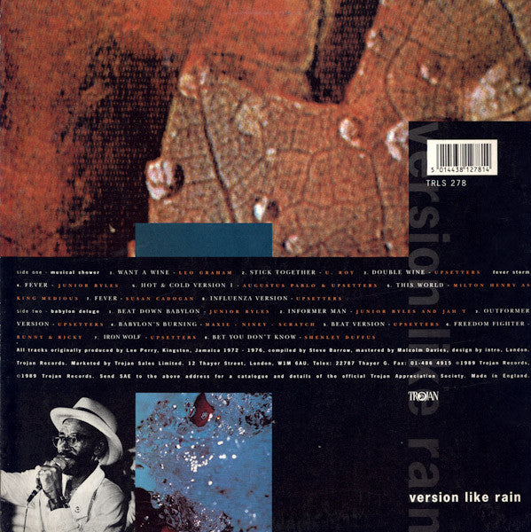 Various With The Upsetters : Version Like Rain (LP, Comp)