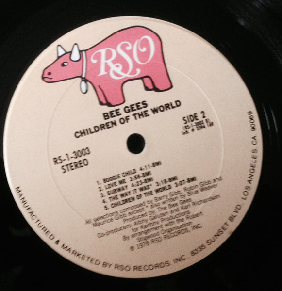 Bee Gees : Children Of The World (LP, Album, Pit)