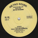Chester Miller With The Metro Reknown : Africa (12")