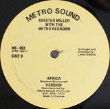 Chester Miller With The Metro Reknown : Africa (12")