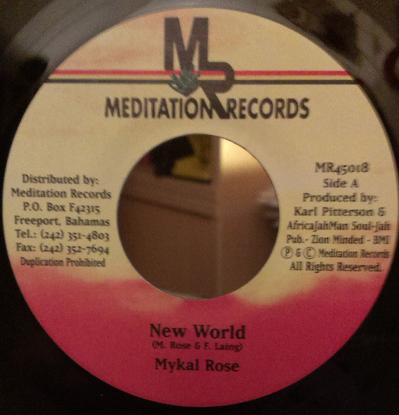 Michael Rose : New World (7", Single)
