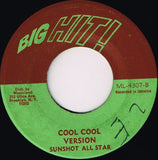 U-Roy, The Sunshot All Stars : Real Cool / Cool Cool Version (7", Single)