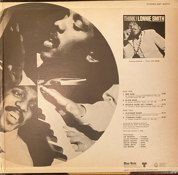 Lonnie Smith : Turning Point (LP, Album, Gat)