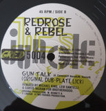 Anthony Red Rose & Tony Rebel : Gun Talk (Remixes) (12")