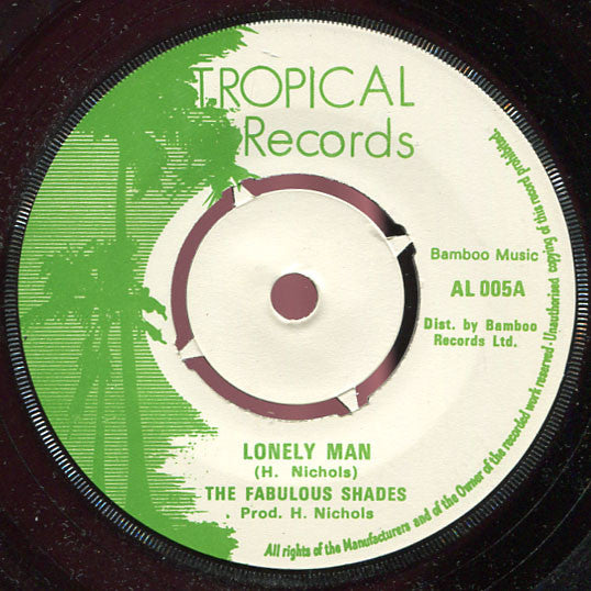 The Fabulous Shades : Lonely Man  (7", Single)