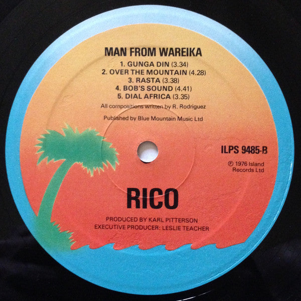 Rico* : Man From Wareika (LP, Album, M/Print, Gol)