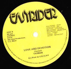Les Cliff / Taxman : Depending On You / Love And Devotion (12")