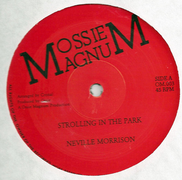 Neville Morrison : Strolling In The Park (12", Single)