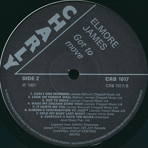 Elmore James : Got To Move (LP, Comp)