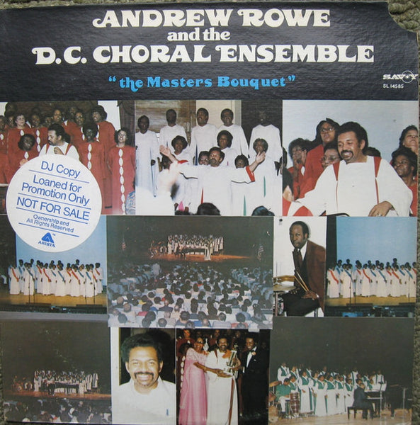 Andrew Rowe (2) And The D.C. Choral Ensemble : The Master's Bouquet (LP, RE)