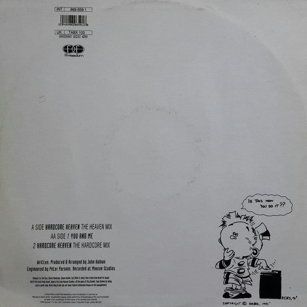DJ Seduction : Hardcore Heaven / You And Me (12")