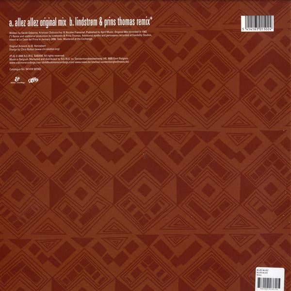 Allez Allez : Allez Allez (12")