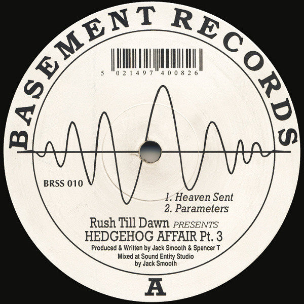 Hedgehog Affair : Rush Till Dawn Presents Hedgehog Affair Pt. 3 (12")
