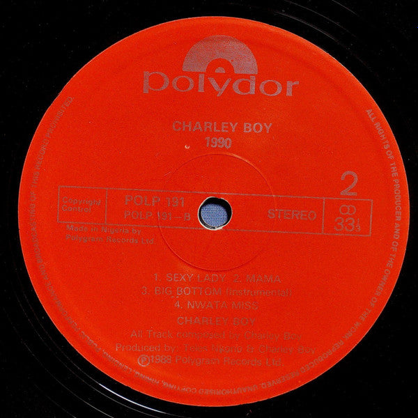 Charly Boy : 1990 (LP, Album)
