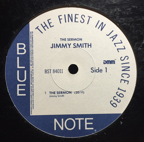 Jimmy Smith : The Sermon (LP, Album, RE, RM, DMM)