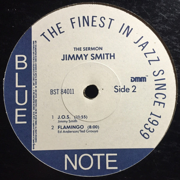Jimmy Smith : The Sermon (LP, Album, RE, RM, DMM)
