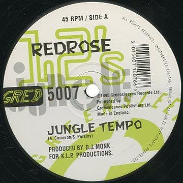 Anthony Red Rose : Jungle Tempo / Hotter Junglematical Style (Drum & Bass) (12")