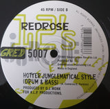 Anthony Red Rose : Jungle Tempo / Hotter Junglematical Style (Drum & Bass) (12")
