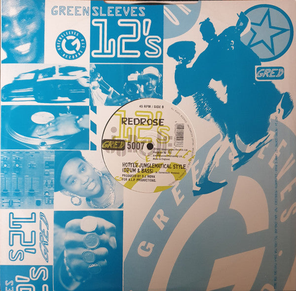 Anthony Red Rose : Jungle Tempo / Hotter Junglematical Style (Drum & Bass) (12")