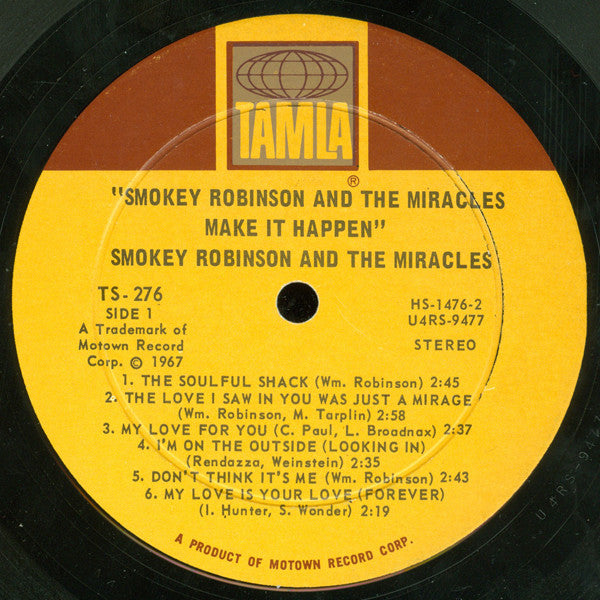 The Miracles : Make It Happen (LP, Album, RE)