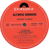 Olympic Runners : Puttin' It On Ya (LP, Album, Gat)