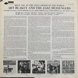Art Blakey & The Jazz Messengers : Meet You At The Jazz Corner Of The World (Volume 2) (LP, Album, RE,  Bl)